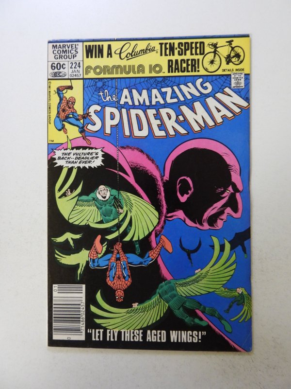 The Amazing Spider-Man #224 (1982) FN/VF condition