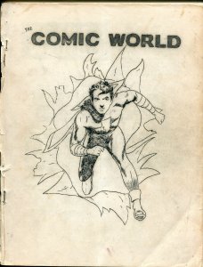 Comic World #4 1964-Robert Jennings-Capt Marvel Jr-pioneer fanzine-G/VG