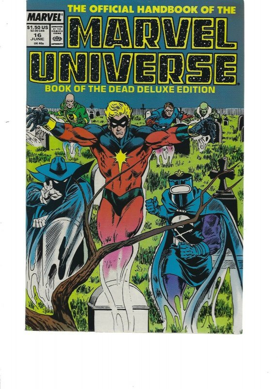 The official handbook of the Marvel Universe #16 