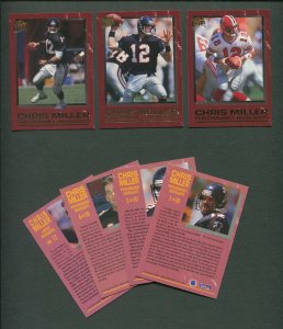 1992 Fleer Ultra Football Set(450) with Tough Insert Sets MINT