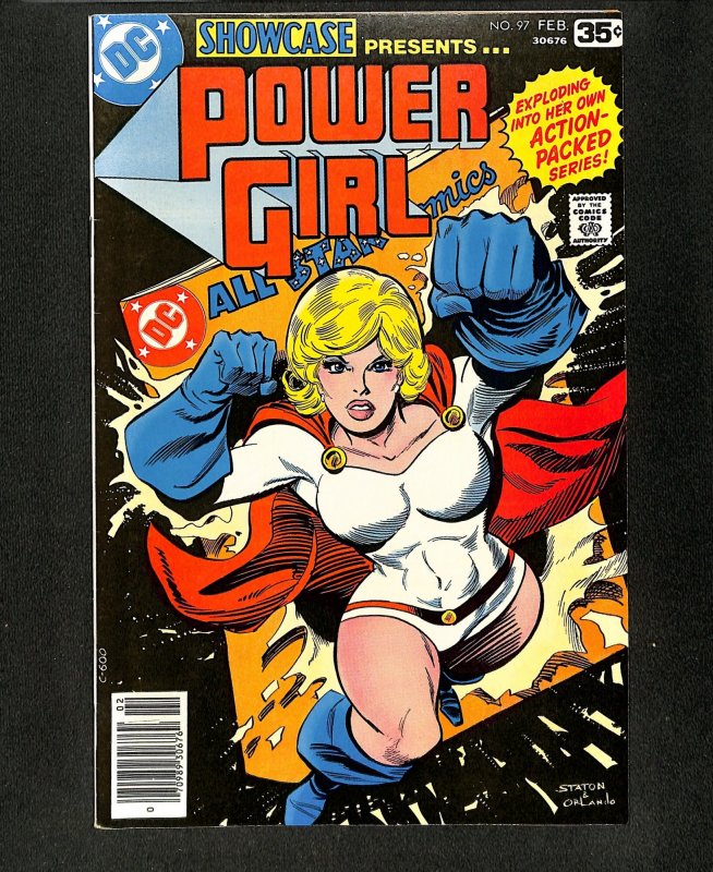 Showcase #97 1st Solo Power Girl!