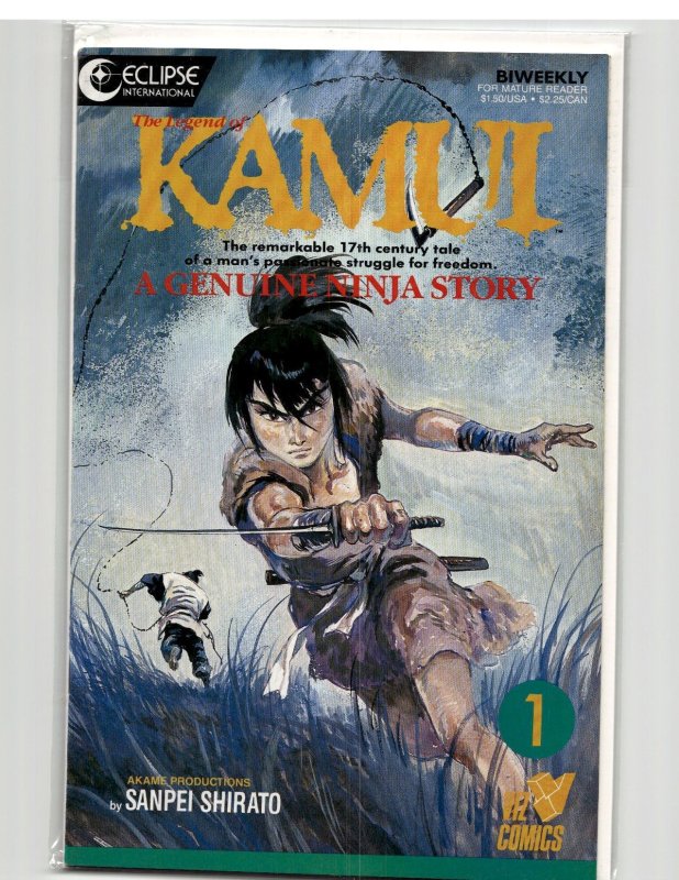 The Legend of Kamui #1 (1987)