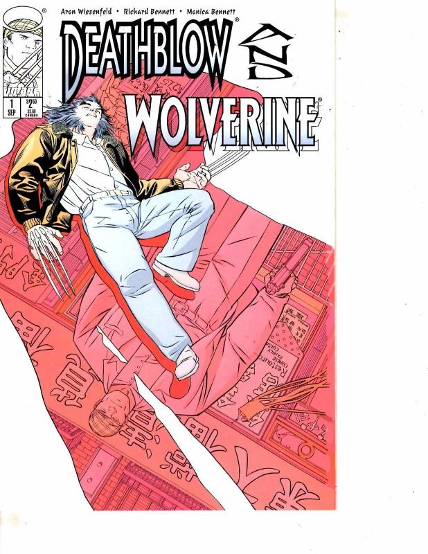 Lot Of 2 Deathblow Wolverine Image Comic Books #1 2 Thor  DC1