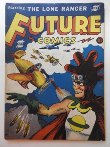 Future Comics #2 (1940) Fair Condition! Full Spine Split