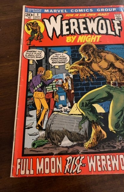 Werewolf by Night #1 (1972)1st solo series