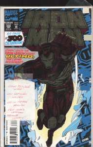 Iron Man #300 Foil Embossed Cover (1994) Iron Man