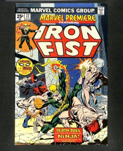 Marvel Premiere #22 Iron Fist!