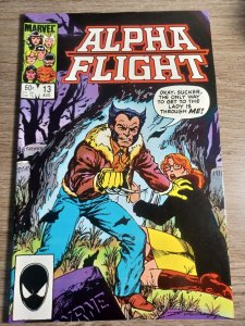 Alpha Flight #13 VF Wolverine Marvel Comics c45