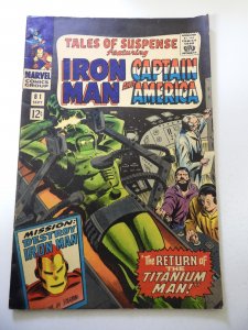 Tales of Suspense #81 (1966) FN Condition