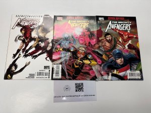 3 The Mighty Avengers Marvel Comic Book # 20 21 22 Hulk Thor X-Men  23 CT5