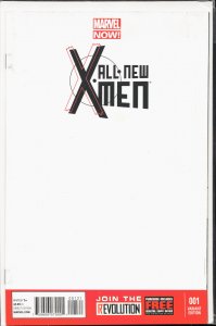 Uncanny X-Men #1 Blank Cover (2013)