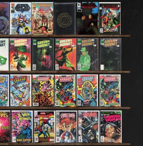 Huge Lot 140+ Comics with The Green Hornet, X-Factor, X-Force, Batman & More!
