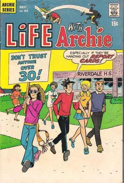 Life with Archie (1958 series) #92, Fine (Stock photo)