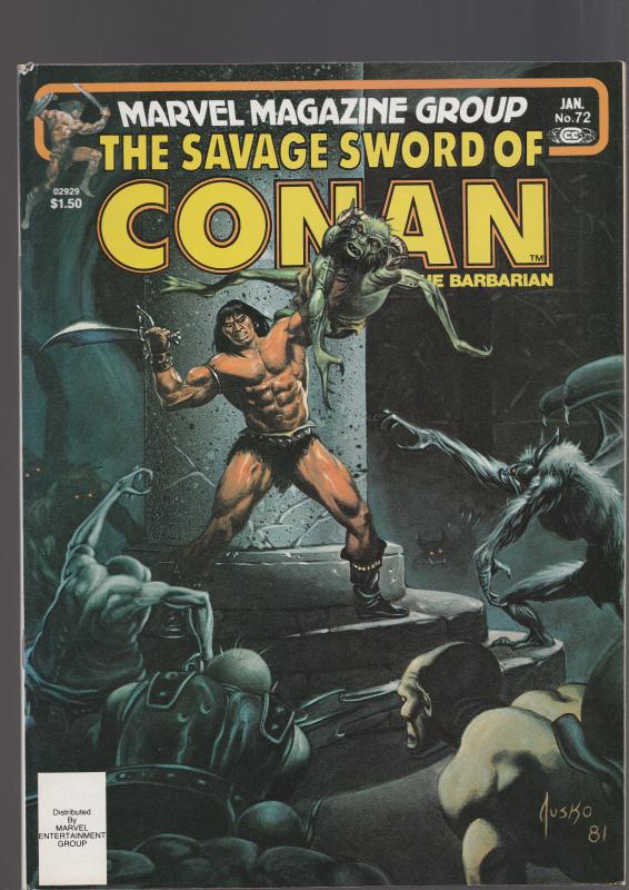 Savage Sword of Conan #72 (Marvel, 1982)