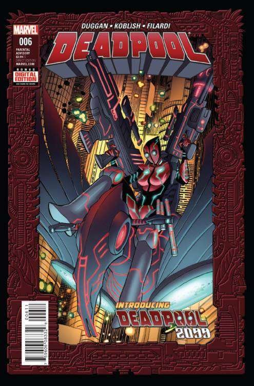 Deadpool (5th Series) #6 VF/NM ; Marvel | 1st Appearance Deadpool 2099