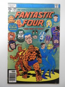 Fantastic Four #190 (1978) FN Condition! Printing Error