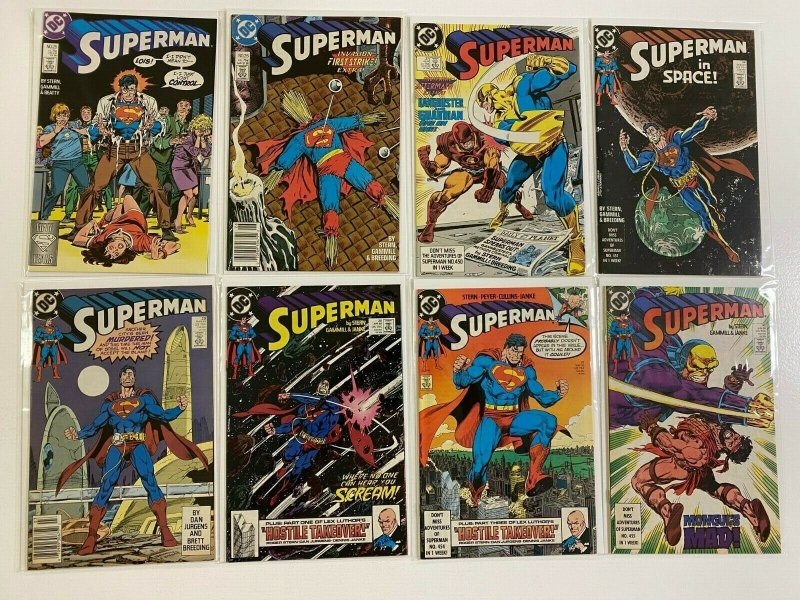 Superman run #1-49 8.0 VF (1987-90 2nd Series) 