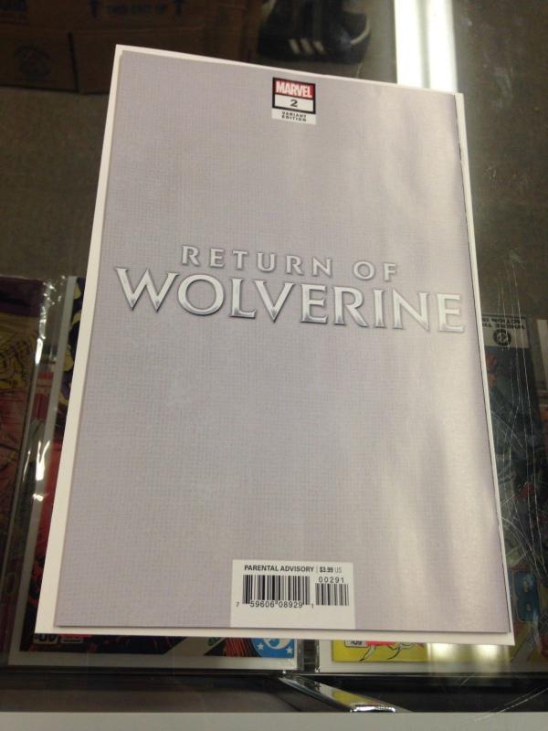 Return of Wolverine 2 NM- NYCC PX Exclusive limited to 3000 copies (oct. 2018)