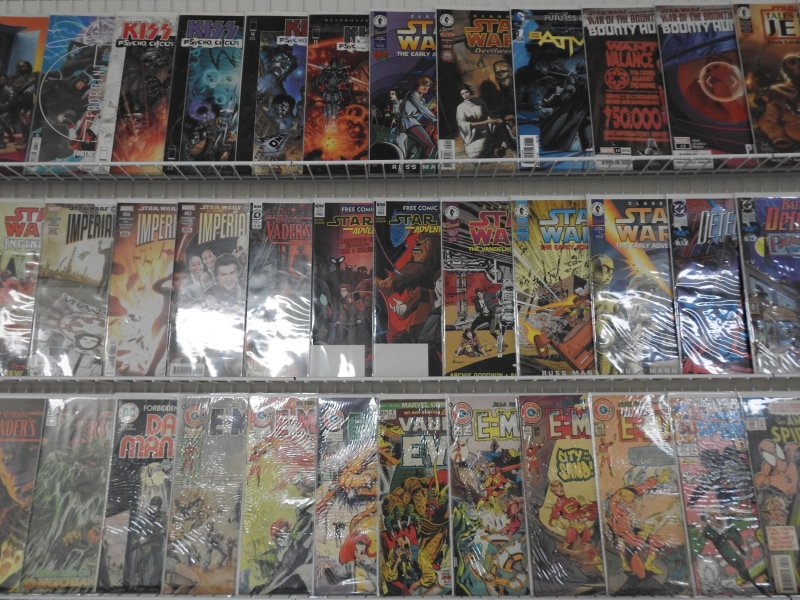 Huge Lot 150+ Comics W/ Spider-Man, Batman, Star Wars+ Avg VF Condition!