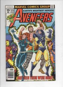 AVENGERS #173, FN/VF, Iron Man, Black Widow, 1963 1978, more in store 