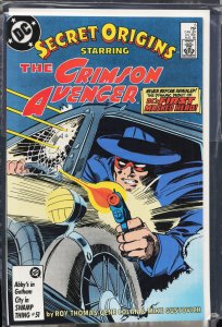 Secret Origins #5 (1986) The Crimson Avenger