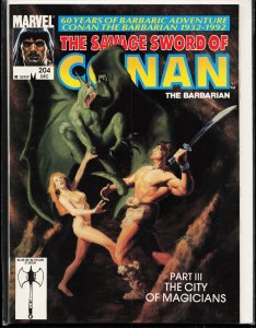 The Savage Sword of Conan #204 (1992) Conan