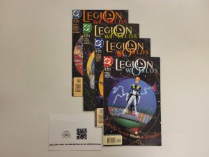 4 Legion Worlds DC Comic Books #1 2 3 4 70 TJ15