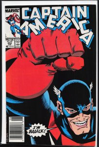 Captain America #354 (1989) Captain America [Key Issue]