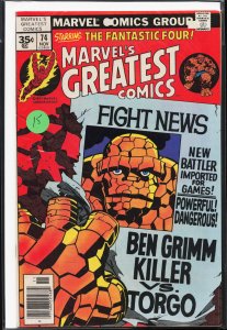 Marvel's Greatest Comics #74 (1977) Fantastic Four