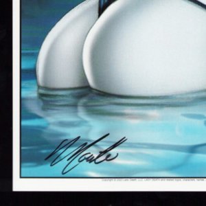 Lady Death: Enchantments #1 Reflection Ed. Cover Art 2x SIGNED 11 x 17 Print