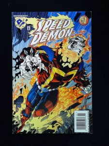 Speed Demon #1  Marvel Comics 1996 Vf Newsstand