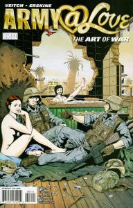 Army @ Love (Vol. 2) #3 VF/NM ; DC/Vertigo | the Art of War Rick Veitch Luncheon