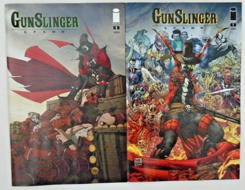 *GUNSLINGER SPAWN #1 Set of 7 COVERS A-G with FREE SHIPPING!