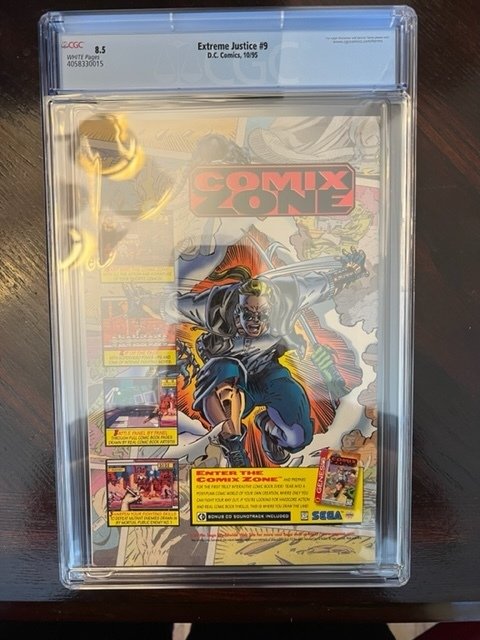 Extreme Justice #9 (1995) - CGC 8.5 - 1st Wonder Twins