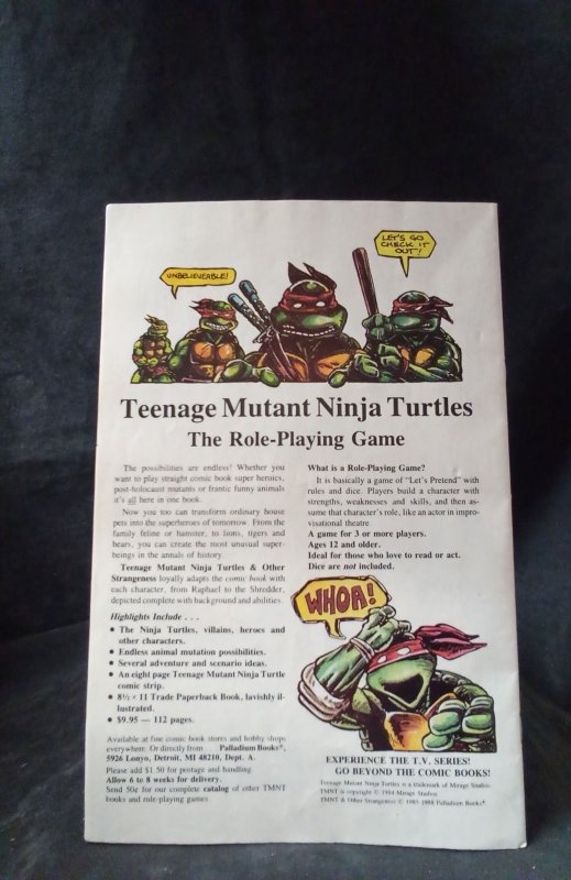 Teenage Mutant Ninja Turtles Adventures #3 (1988)