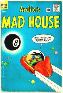 ARCHIE'S MAD HOUSE #21 (Sept1962) 3.0 GD/VG  Teenage Jokes and Satire 1962!