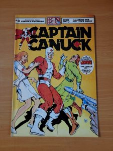 Captain Canuck #3 ~ NEAR MINT NM ~ 1975 Comely Comix Comics