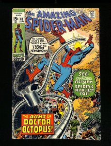 Amazing Spider-Man #88 Doctor Octopus Appearance!