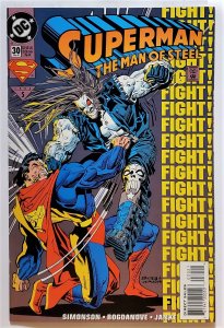 Superman: The Man of Steel #30 (Feb 1994, DC) VF/NM