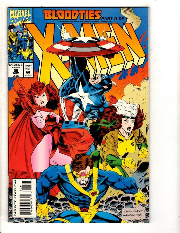 10 X-Men Marvel Comic Books # 22 23 24 25 26 27 28 29 30 31 Wolverine Storm CR51