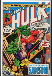The Incredible Hulk #193 (1975) Hulk