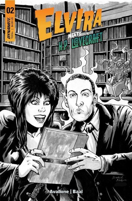 Elvira Meets H.P. Lovecraft #2I VF/NM ; Dynamite | FOC 1:7 Variant