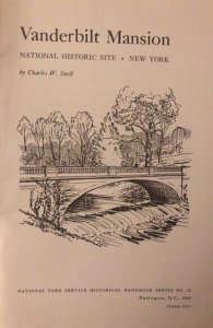 Vanderbilt mansion,1961,US Dept of Int.52p