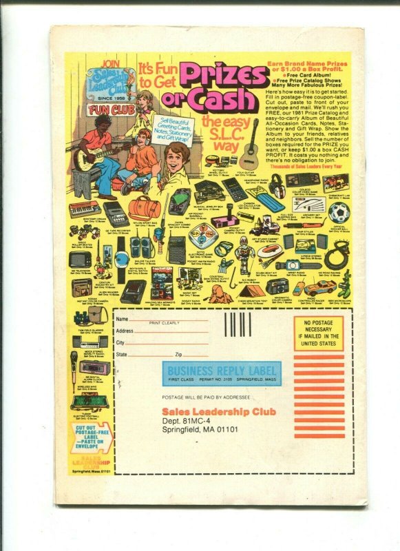 AMAZING SPIDER-MAN #218 - IN MANHATTAN STALKS A MONSTER (6.0) 1981