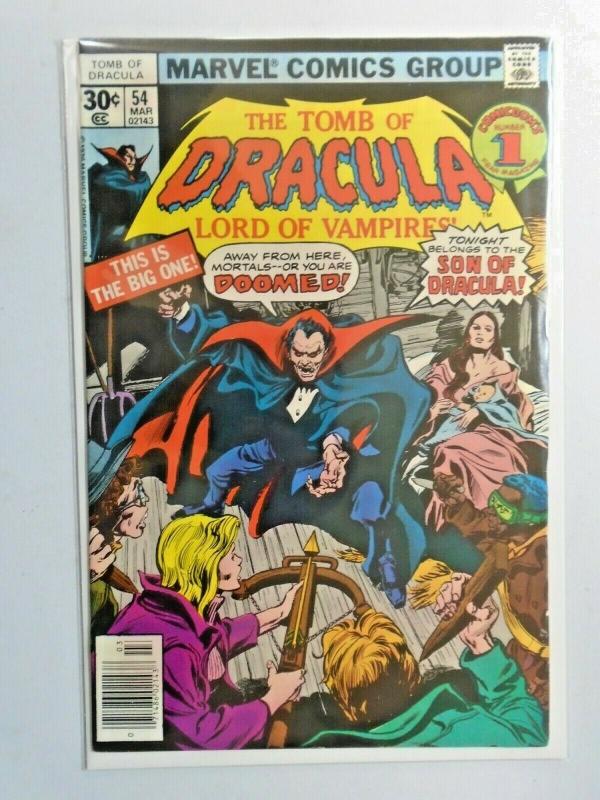 Tomb of Dracula #54 1st Series 5.0 (1977)