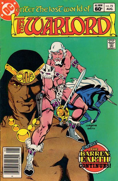 Warlord (DC) #72 (Newsstand) VG ; DC | low grade comic Barren Earth