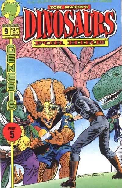 Dinosaurs for Hire (1993 series) #9, VF+ (Stock photo)