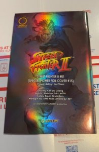 Street Fighter II #01 Ryu Special Power Foil Cover #15 (Udon) Small ding