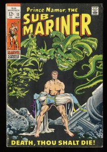 Sub-Mariner #13 VG/FN 5.0 Marvel Comics