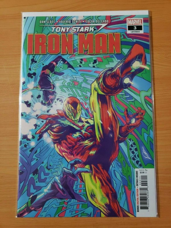 Tony Stark Iron Man #3 (603) ~ NEAR MINT NM ~ 2018 Marvel Comics